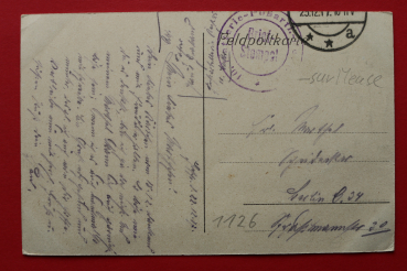 Postcard PC 1917 Sivry WWI France
